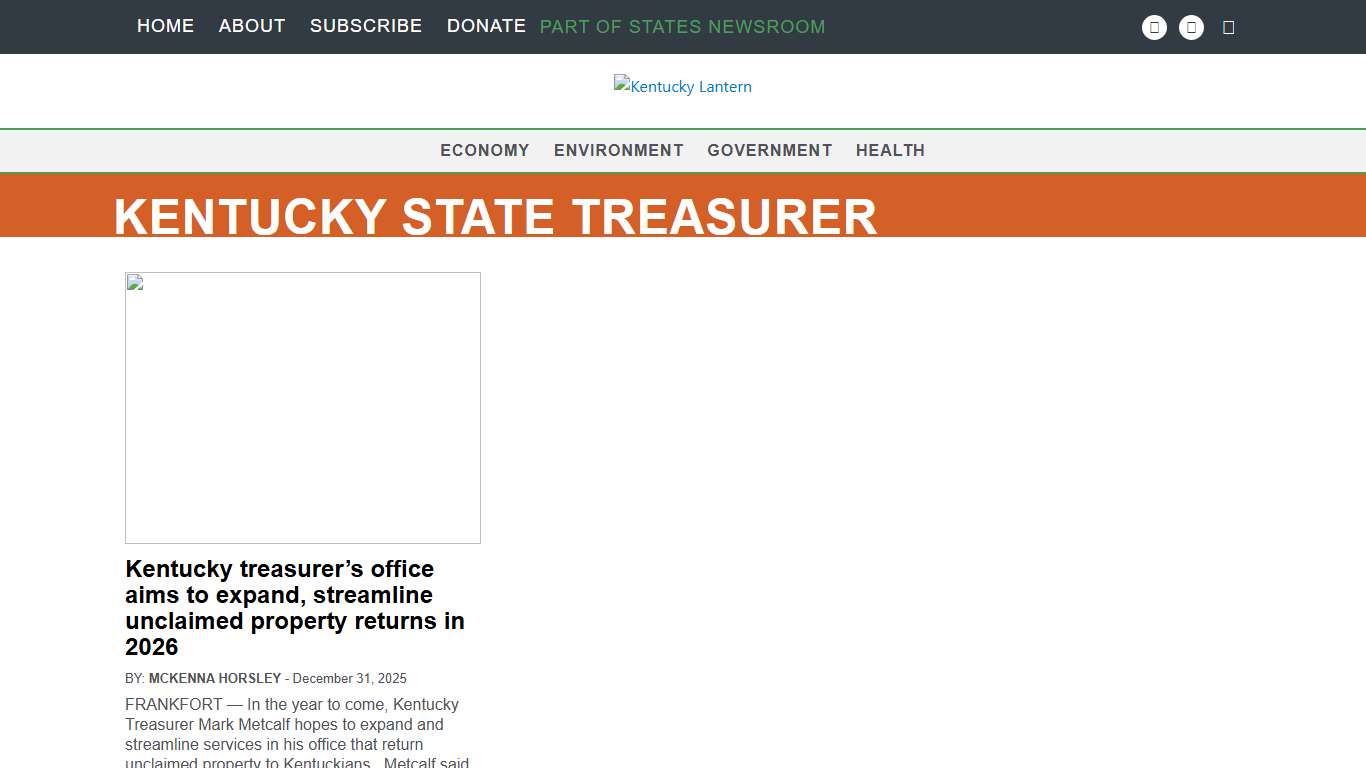 kentucky state treasurer Archives • Kentucky Lantern
