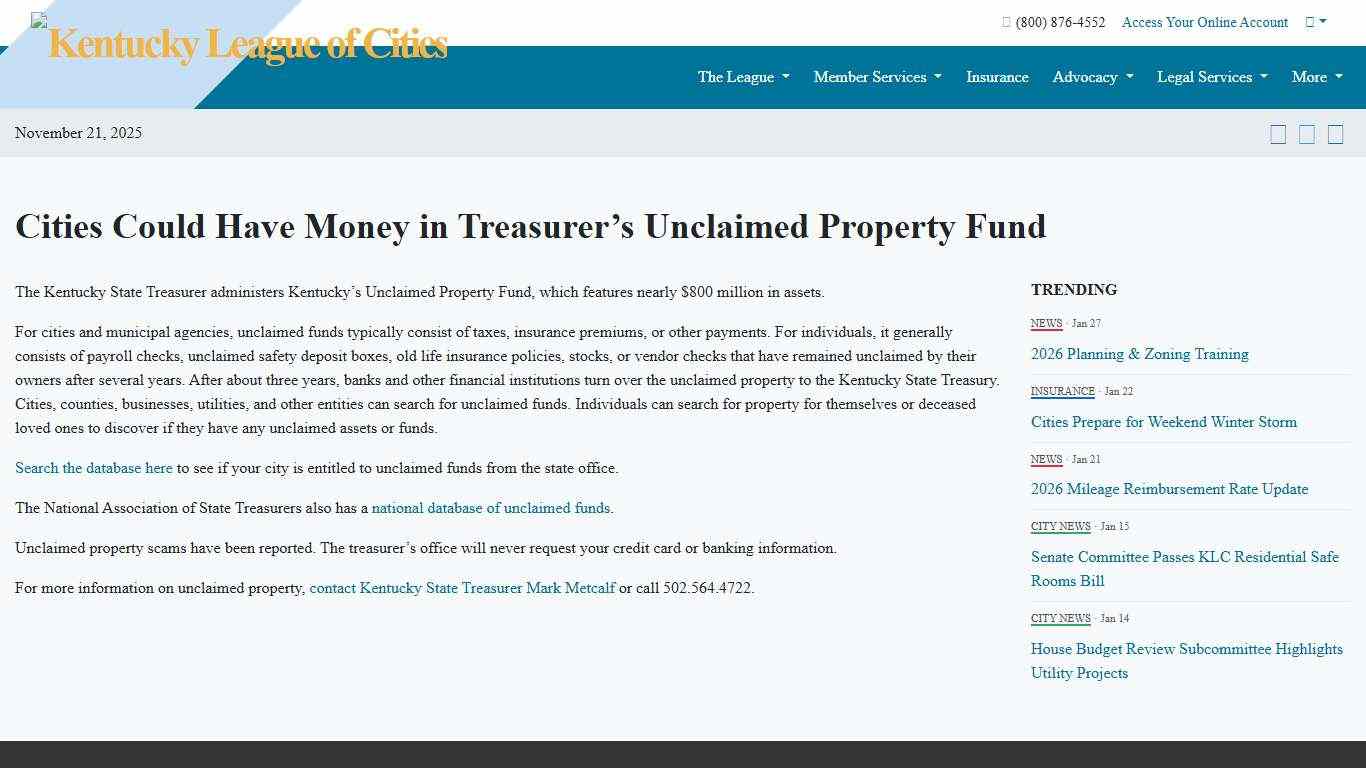 Kentucky League of Cities